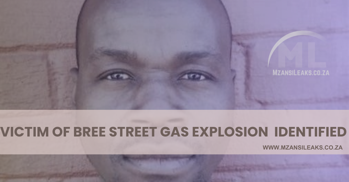 Victim of Bree Street Gas Explosion