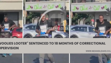 Woolies Looter Sentenced to 18 Months of Correctional Supervision