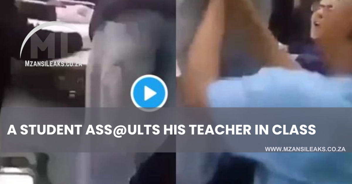 WATCH A Student Assaulted His Teacher While He Was Teaching