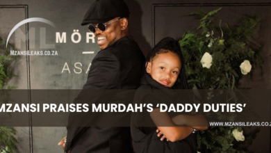 MZANSI PRAISES Murdah’s ‘daddy duties’