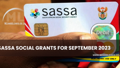 SASSA Social Grants Payment Dates For September