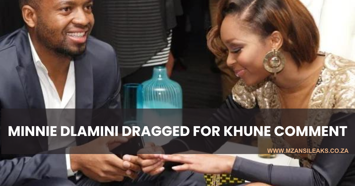 Minnie Dlamini Dragged For Shading Itumeleng Khune On National TV