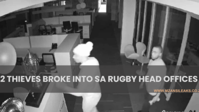 Manhunt For 2 Suspects Who Broke In The SA Rugby Head Offices in Plattekloof Cape Town