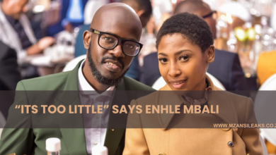 "its too little" - Enhle Mbali Reveals Black Coffee's Monthly Child Maintenance
