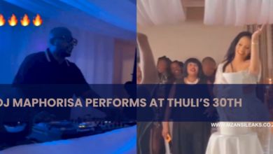 Dj Maphorisa Performs At Thuli Phongolo's 30 Birthday Bash