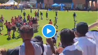 WATCH | School Rugby Match Ends In Fight Involving Adult And Kids